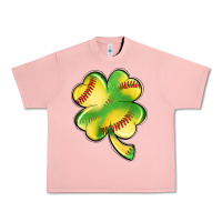 Salmon st. patrick's day clover softball Urban Heavy Tee - Artiststas