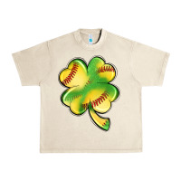 Sandshell st. patrick's day clover softball Urban Heavy Tee - Artiststas
