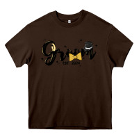 Chocolate Brown groom Heavy Core Tee - MaliasSmallBusiness