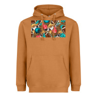 Meerkat american  football with turquoise license plate Heavyweight Hoodie - BundleAndBundleShop