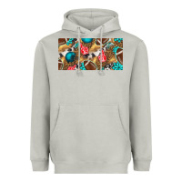 Moon Dust american  football with turquoise license plate Heavyweight Hoodie - BundleAndBundleShop