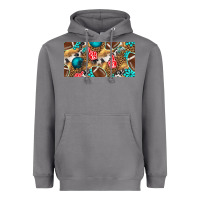 Storm american  football with turquoise license plate Heavyweight Hoodie - BundleAndBundleShop