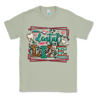 Matcha Dental life leopard frame Classic Tee - LillyAllenDesigns