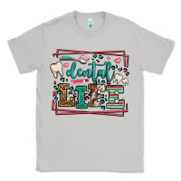 Moon Dust Dental life leopard frame Classic Tee - LillyAllenDesigns