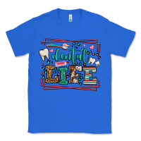 True Royal Dental life leopard frame Classic Tee - LillyAllenDesigns