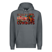 Rock Never stop lovin cowboys Premium Hoodie - FaDigitalArtStudio