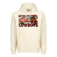 Sandshell Never stop lovin cowboys Premium Hoodie - FaDigitalArtStudio