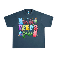 Midnight Navy oh for peeps sake Urban Heavy Tee - Artiststas