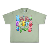 Oil Green oh for peeps sake Urban Heavy Tee - Artiststas