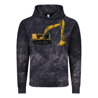 Cloud Black Excavator Vintage Hoodie - LillyAllenDesigns