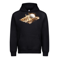Black murex snail Urban Hoodie - LillyAllenDesigns