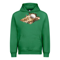 Emerald murex snail Urban Hoodie - LillyAllenDesigns