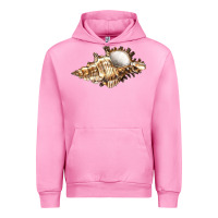 Fuchsia Pink murex snail Urban Hoodie - LillyAllenDesigns