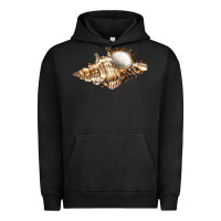 Pigment Black murex snail Urban Hoodie - LillyAllenDesigns