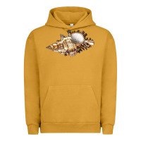 Pigment Peanut Butter murex snail Urban Hoodie - LillyAllenDesigns