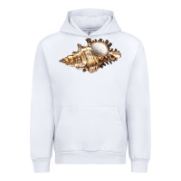 White murex snail Urban Hoodie - LillyAllenDesigns