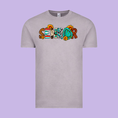 Senior 2025 Vintage Tee Designed By Artiststas