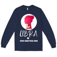 Libra Zodiac Sign Horoscope Birth Gift Girl Long Sleeve Tee | Teevron