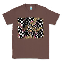 Chestnut racing leopard backgraund Classic Tee - JahusDesignShop
