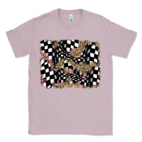 Lilac racing leopard backgraund Classic Tee - JahusDesignShop