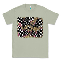 Matcha racing leopard backgraund Classic Tee - JahusDesignShop
