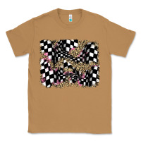 Toasted Coconut racing leopard backgraund Classic Tee - JahusDesignShop