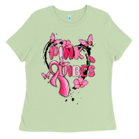 Matcha pink vibes Ladies Tee - MaliasSmallBusiness