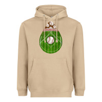 Mushroom baseball and western roses teardrop Heavyweight Hoodie - BundleAndBundleShop