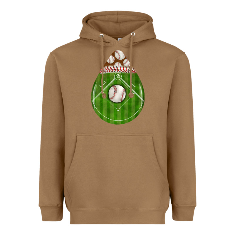 Baseball And Western Roses Teardrop Heavyweight Hoodie by BundleAndBundleShop | Teevron