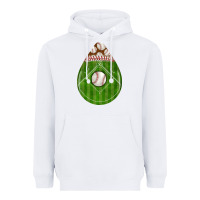 White baseball and western roses teardrop Heavyweight Hoodie - BundleAndBundleShop