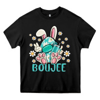 Black boujee  easter  egg Heavy Core Tee - MaliasSmallBusiness