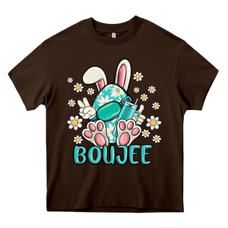 Boujee  Easter  Egg Heavy Core Tee by MaliasSmallBusiness | Teevron