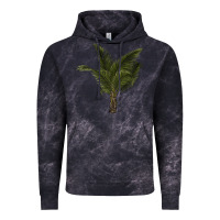 Cloud Black palm tree Vintage Hoodie - LillyAllenDesigns