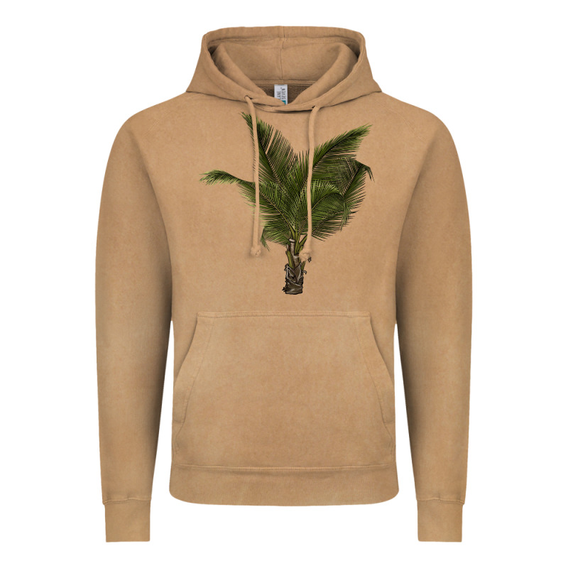 Palm Tree Vintage Hoodie by LillyAllenDesigns | Teevron