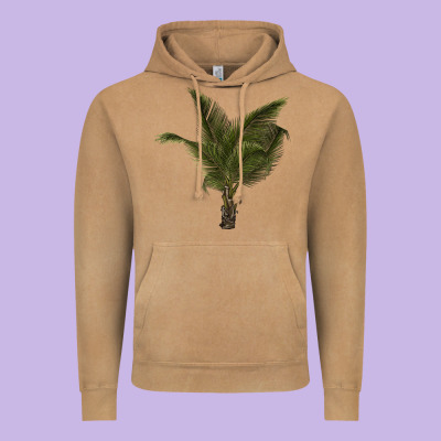 Palm Tree Vintage Hoodie Designed By Lillyallendesigns