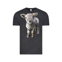 Vintage Black southdown baby sheep Vintage Tee - LillyAllenDesigns
