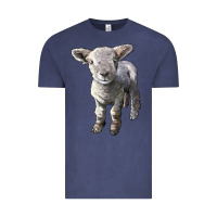 Vintage Denim southdown baby sheep Vintage Tee - LillyAllenDesigns