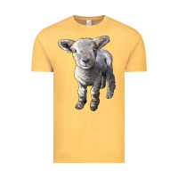 Vintage Mustard southdown baby sheep Vintage Tee - LillyAllenDesigns