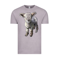 Vintage Zinc southdown baby sheep Vintage Tee - LillyAllenDesigns