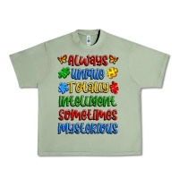 Oil Green always unique totally intelligent sometimes myster Urban Heavy Tee - Artiststas