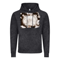 Cowhide Frames Background Vintage Hoodie | Teevron