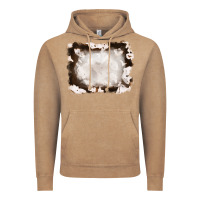 Vintage Coffee cowhide frames background Vintage Hoodie - RanaPortraitStore