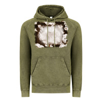 Vintage Olive cowhide frames background Vintage Hoodie - RanaPortraitStore