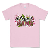 Bubblegum Pink Blessed Mama Classic Tee - LillyAllenDesigns