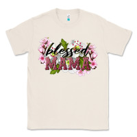 Natural Blessed Mama Classic Tee - LillyAllenDesigns