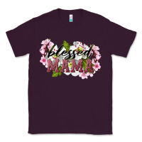 Plum Blessed Mama Classic Tee - LillyAllenDesigns