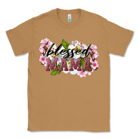 Toasted Coconut Blessed Mama Classic Tee - LillyAllenDesigns