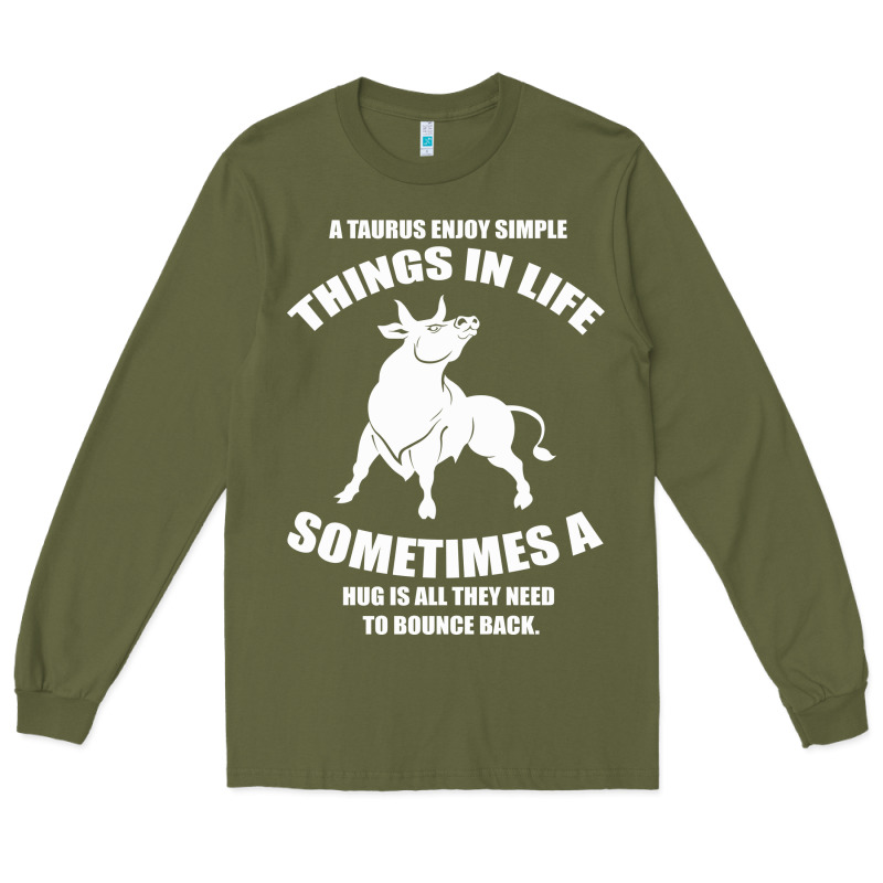 Taurus Horoscope Long Sleeve Tee by Bettercallsaul | Teevron