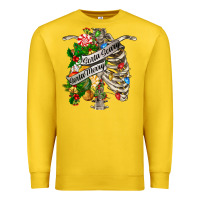 Lemon sorta merry sorta scary chest Premium Sweatshirt - FaDigitalArtStudio