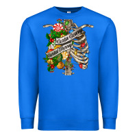 True Royal sorta merry sorta scary chest Premium Sweatshirt - FaDigitalArtStudio